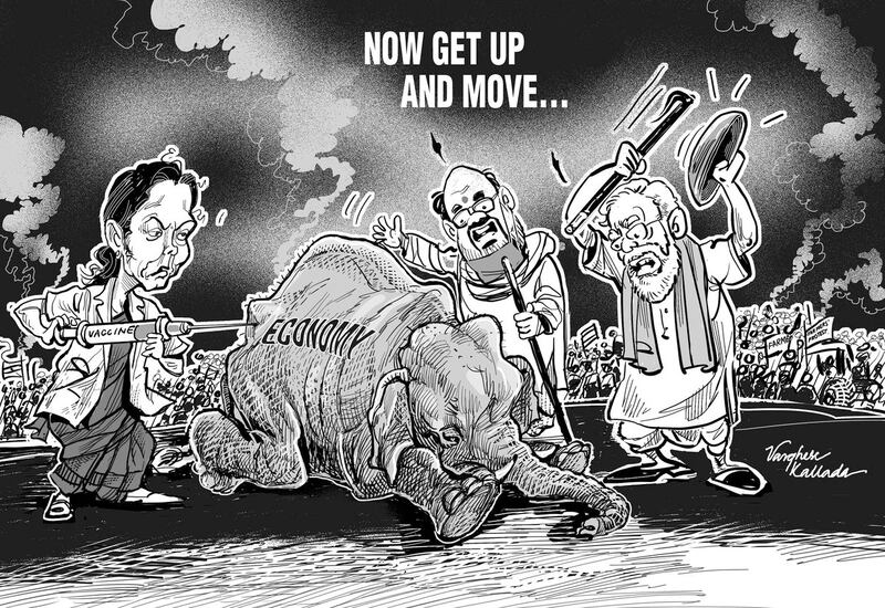 INDIA
DT Next
Cartoonist: Varghese Kallada