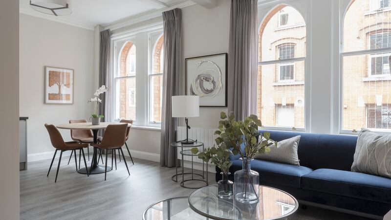 The six apartments at 16-18 Exchequer Street have been refitted to a very high standard