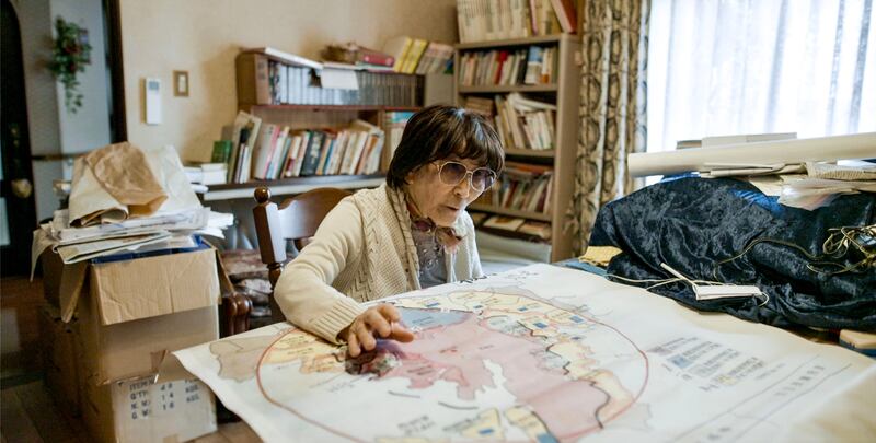 Chiyoko Iwanaga in Atomic People. Photograph: Minnow Films/BBC