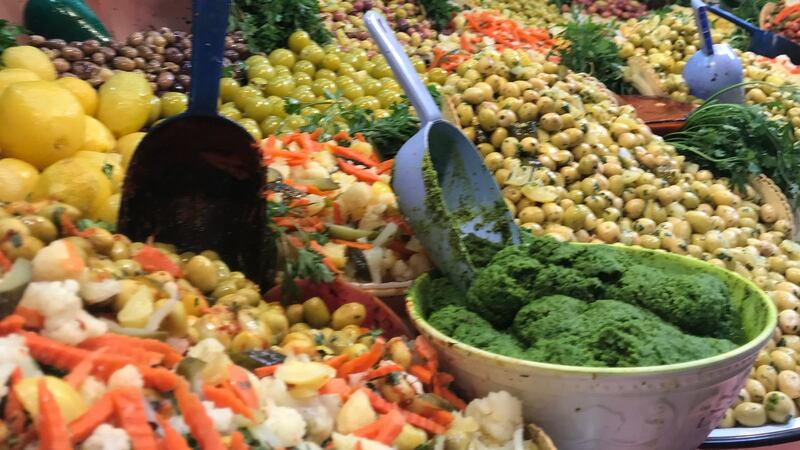One of the many food stalls at the medina.