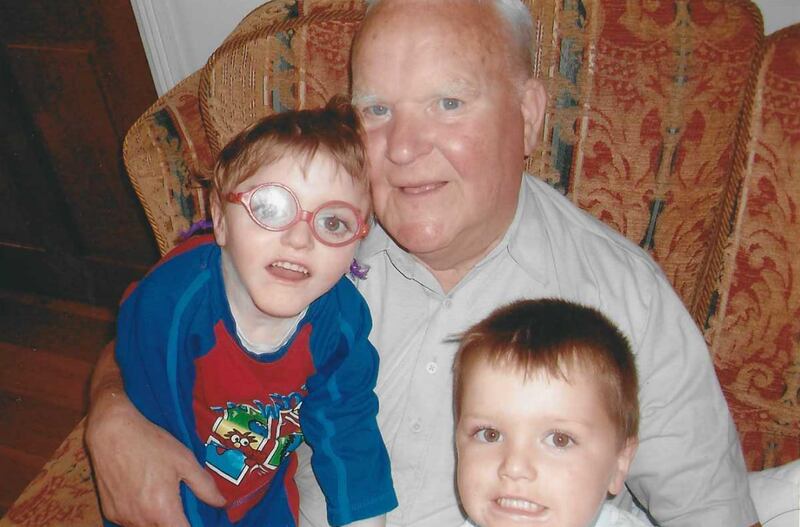 Kevin, grandad Kevin and Iarla