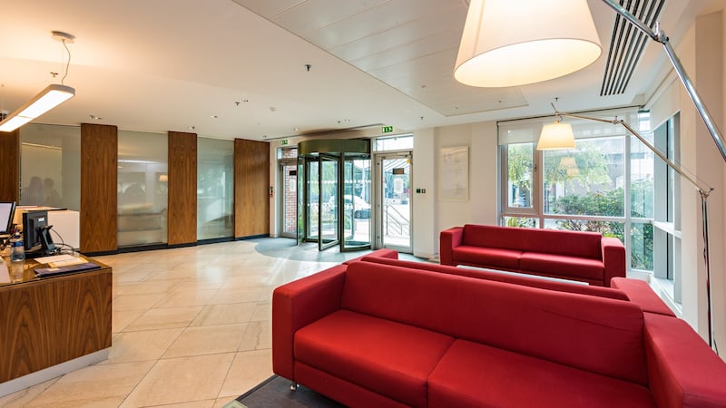 The five-storey over-basement JP Morgan office block has a net internal area of 4,132sq m