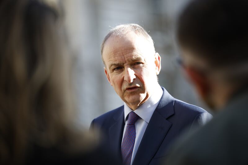 Tánaiste Micheál Martin's spokesman said that an investigation had been opened into alleged breaches of UN and EU embargoes. Photograph: Nick Bradshaw