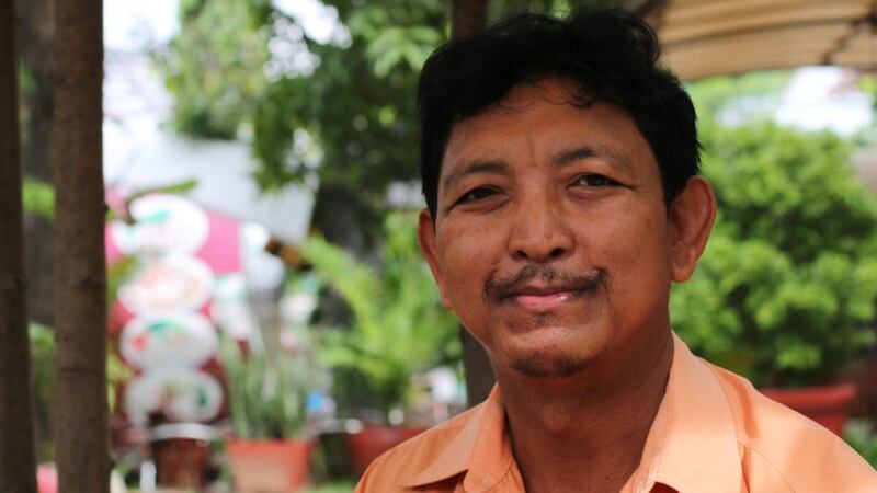 Cambodian media: Moeun Chhean Nariddh of the Cambodia Institute for Media Studies. Photograph: Nevenka Lukin
