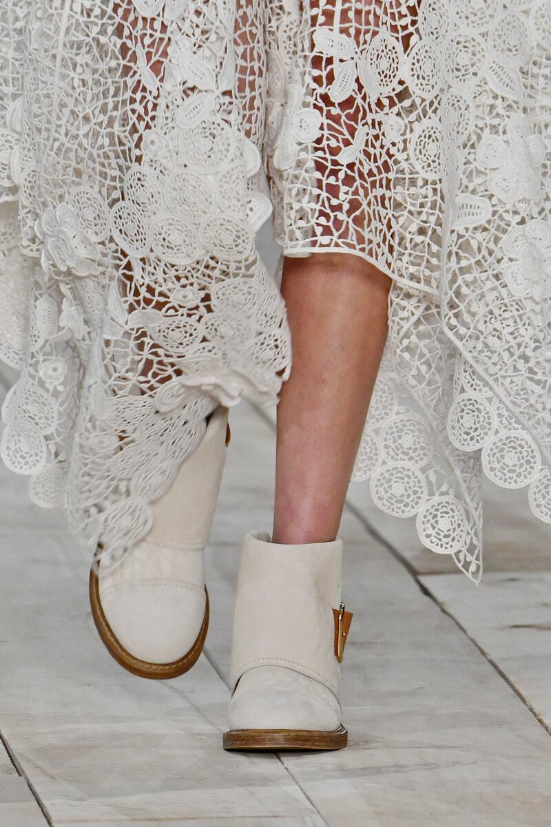 Alexander McQueen Spring/Summer 2020. Photograph: Victor Virigile/Getty