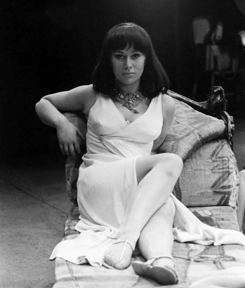 Mirren in Anthony and Cleopatra 1965. Photograph: Helen Mirren Archive/Bulls/Mirrorpix