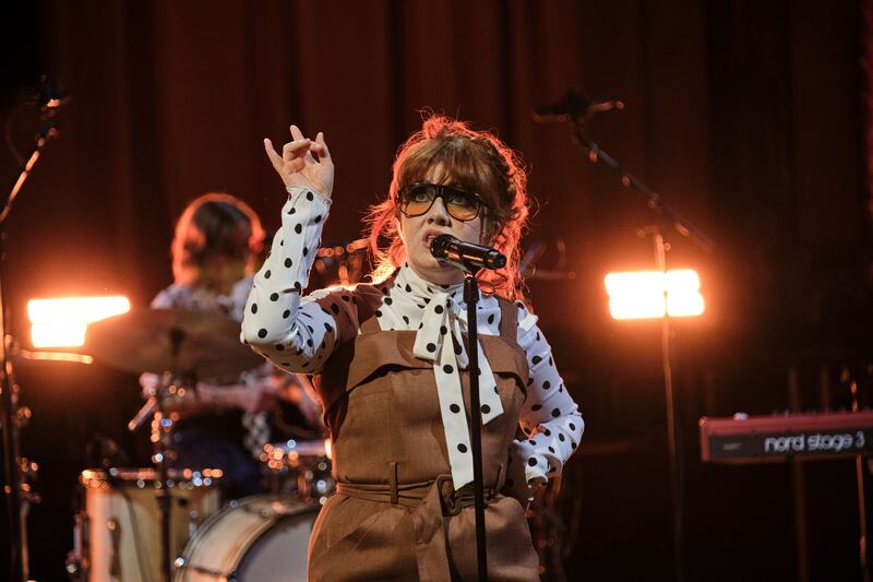 CMAT performs on Later with Jools Holland. Photograph: Michael Leckie/BBC Studios