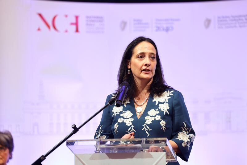  Minister for Tourism, Culture, Arts, Gaeltacht, Sport and Media Catherine Martin. Photograph: Alan Betson

