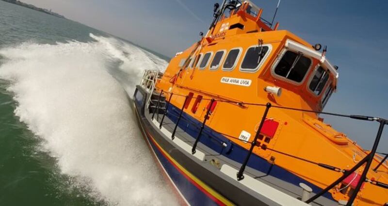 A trip around Dublin Bay in a lifeboat