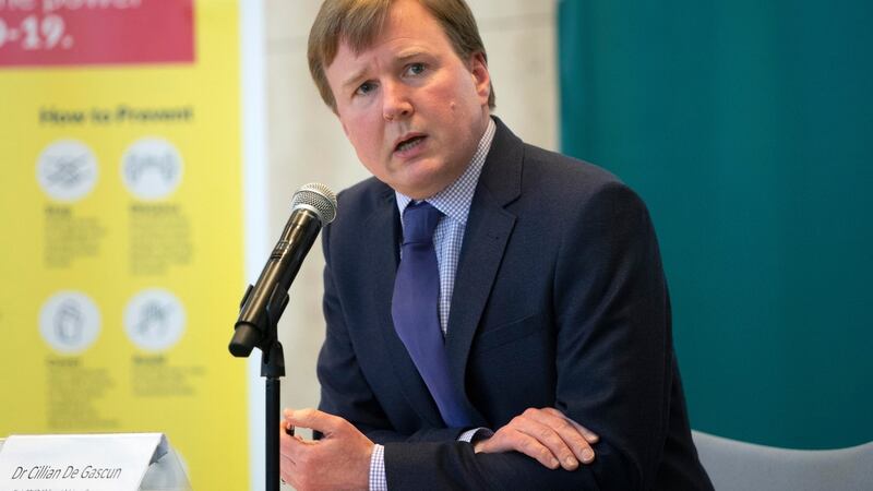 Dr Cillian De Gascun, director of the National Virus Reference Laboratory (NVRL) at UCD, said it was envisaged that around 5,000 people would be asked to volunteer for repeat blood tests in two geographic regions over the coming year. Photograph: Colin Keegan/Collins Dublin
