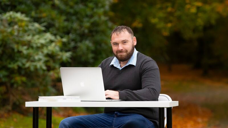Michael Kelly: ‘The postgraduate course was part-time and intense and, if you love coding, a coder’s paradise.’ Photograph: Patrick Browne