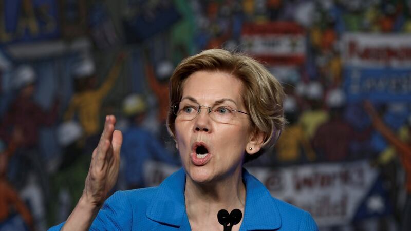 Elizabeth Warren: Focused her presidential campaign on her populist economic message, promising to fight what she calls a rigged economic system that favours the wealthy. Photograph: Yuri Gripas/Reuters