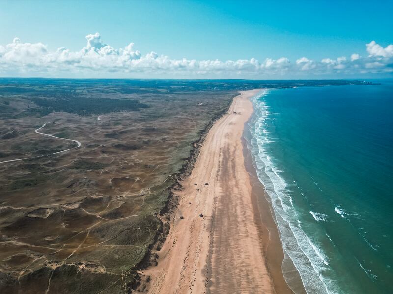 Dunes of Biville, Normandy. Photograph: Fionn Davenport