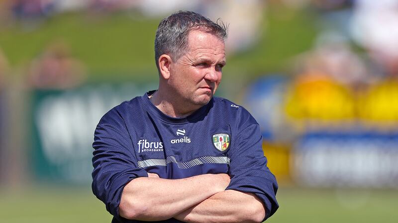 Antrim manager Davy Fitzgerald. Photograph: John McVitty/Inpho