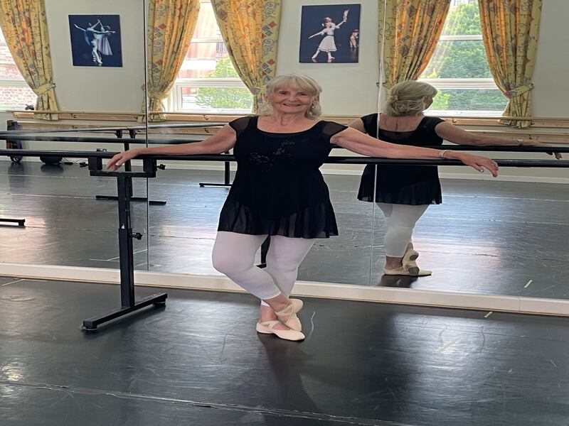 Barbara Jones: "After a ballet class, there is a sense of how great it is to be alive. The activity creates very positive feelings in the moment."