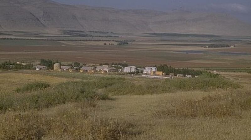 Kibbutz Beit Hashitta in the Beit Shean valley between Nazareth and Galilee, where Bill Shipsey spent the summer in 1976. He did not know then about its history.