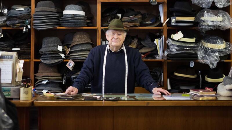 Oliver Moylan at the Ennis Cash Company, O'Connell Street, Ennis, Co Clare. Photograph: Eamon Ward
