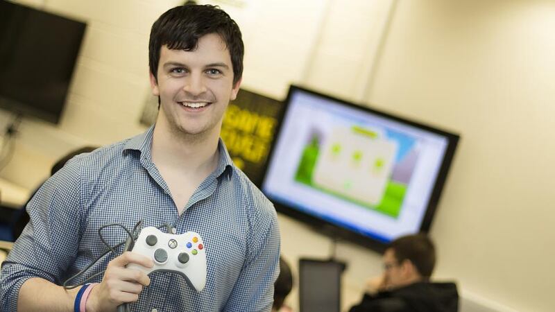 Michael Whelan, games development student at Carlow IT