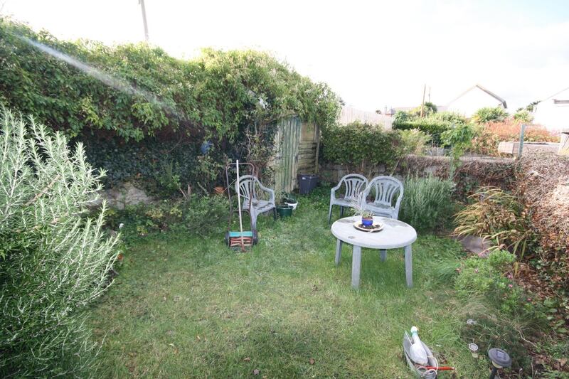 Alton Cottage: the back garden