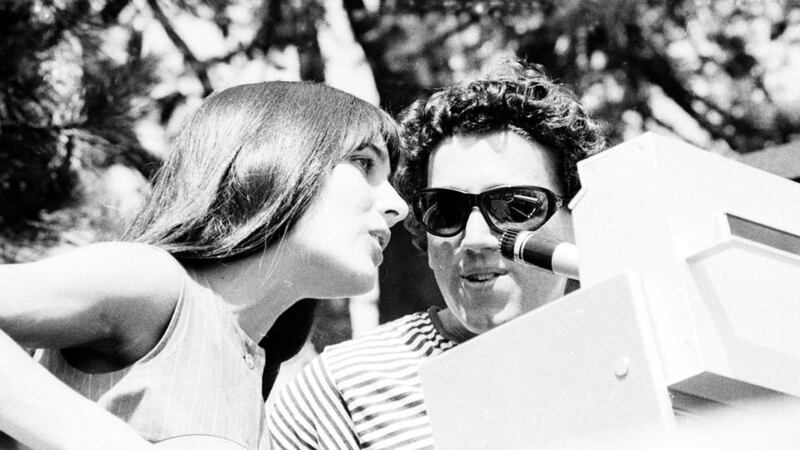 In tune with his times: Richard Fariña  with his wife Mimi, sister of Joan Baez. Photograph: Ochs/Getty