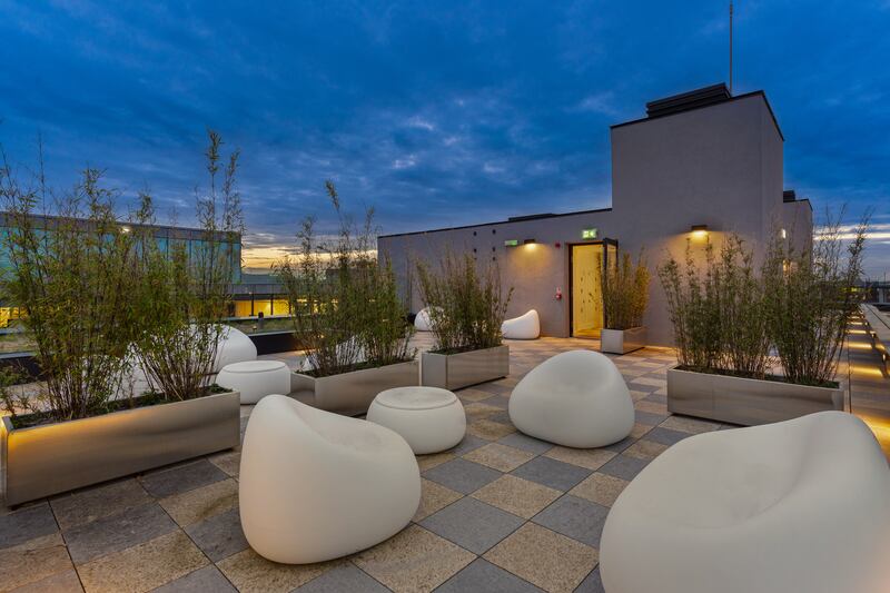 Rooftop terrace