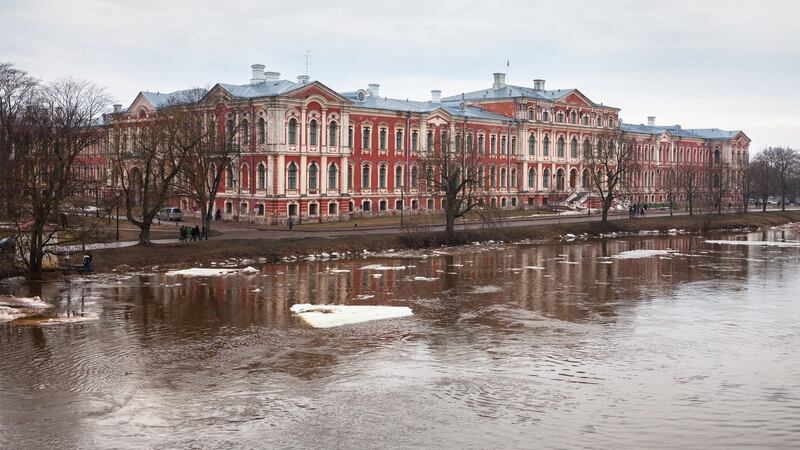Jelgava Palace, now home to the city’s university of agriculture.