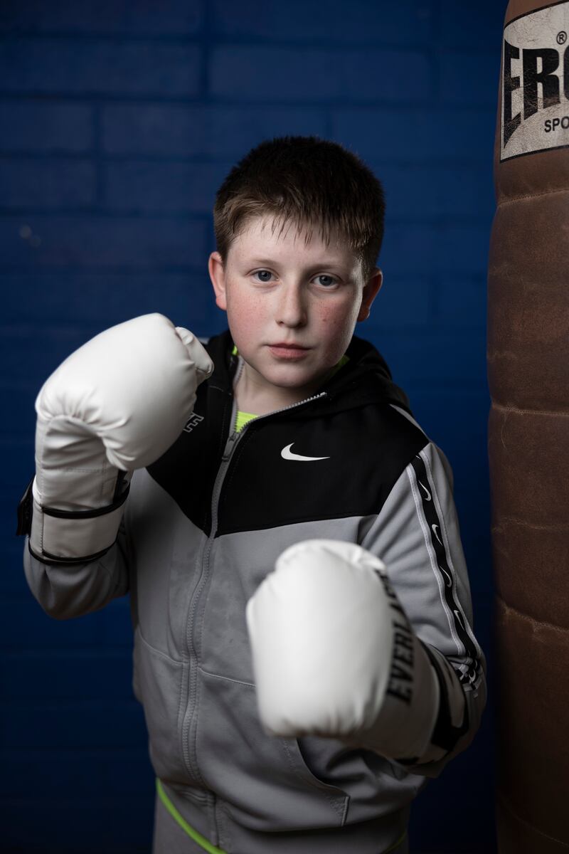Aaron Mawdesley, aged 13. Photograph: Tom Honan