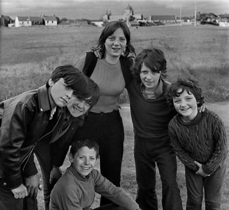 Refugees from Ballymurphy at St Mary’s College, Galway on July 12th, 1972. Photograph: John Carlos/The Connacht Tribune