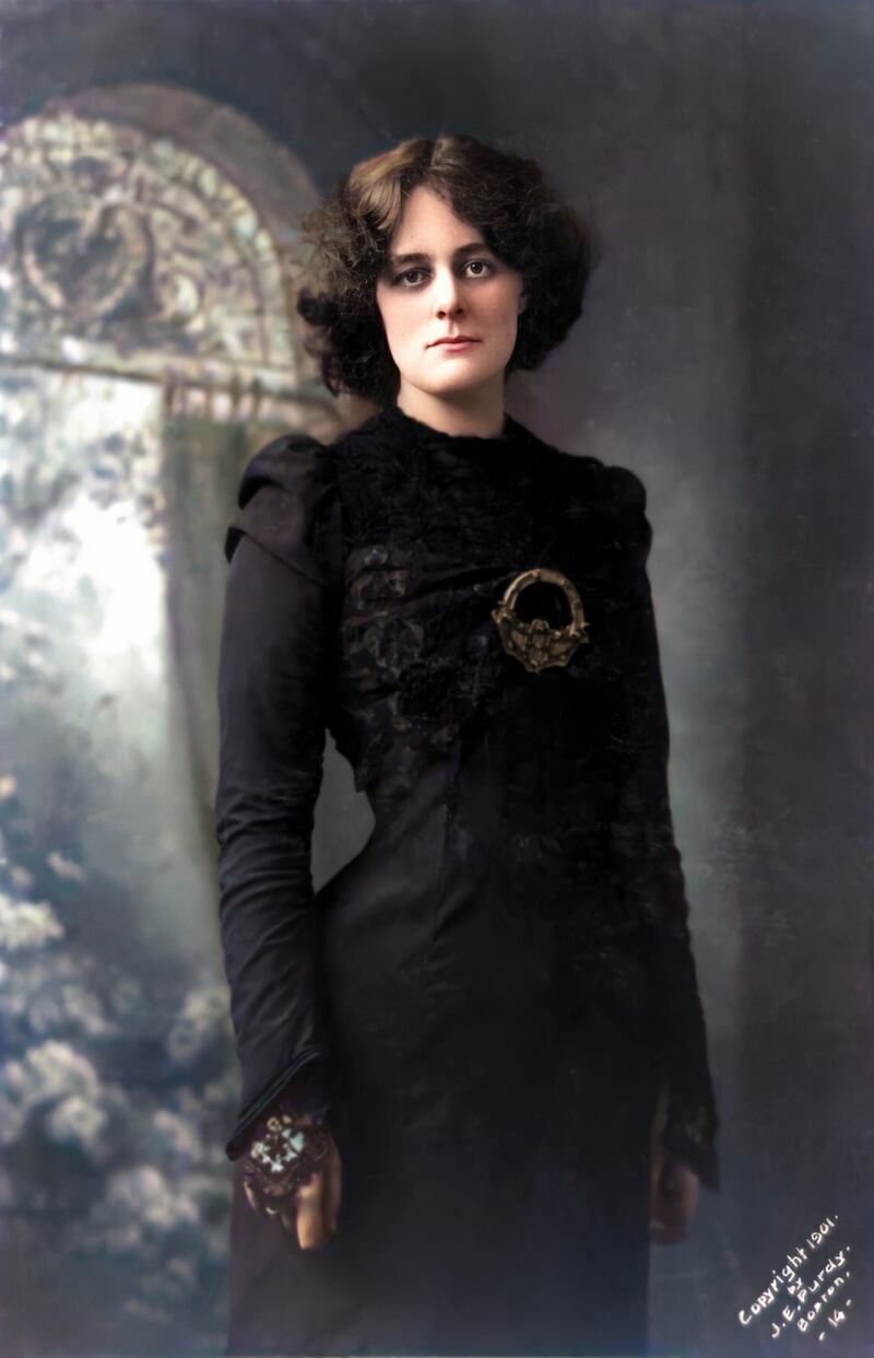 Maud Gonne MacBride (1866 -1953) was a political activist who was instrumental in the advancement of republican feminism in the early 20th century. While often known for being the subject of much of the love poetry of WB Yeats, she was actively involved in social justice and humanitarian campaigns in Dublin city throughout the revolutionary period. She was deeply immersed in dramatic and literary circles in Dublin. After her divorce from John McBride in 1906, she moved to France, returning just after the Rising. During the Civil War she took the anti-Treaty side