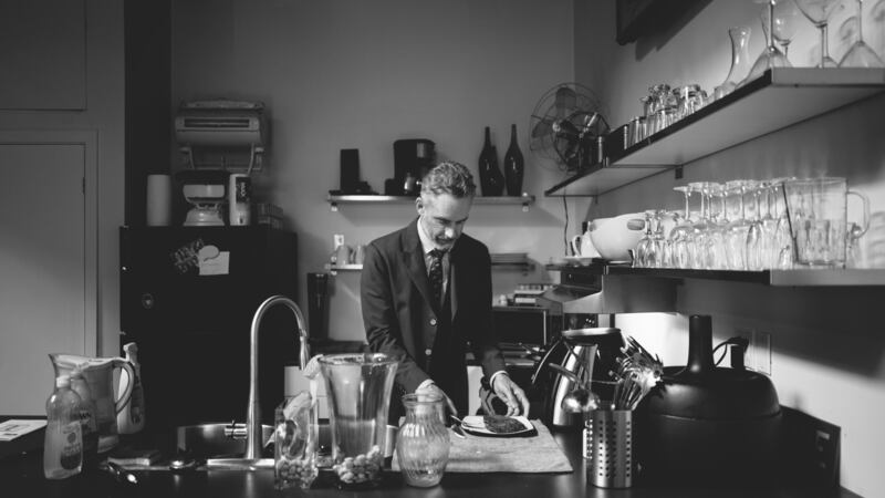 The film follows Prof Jordan Peterson through a ‘tumultous’ period in his life. Photograph: Jonathan Castellino