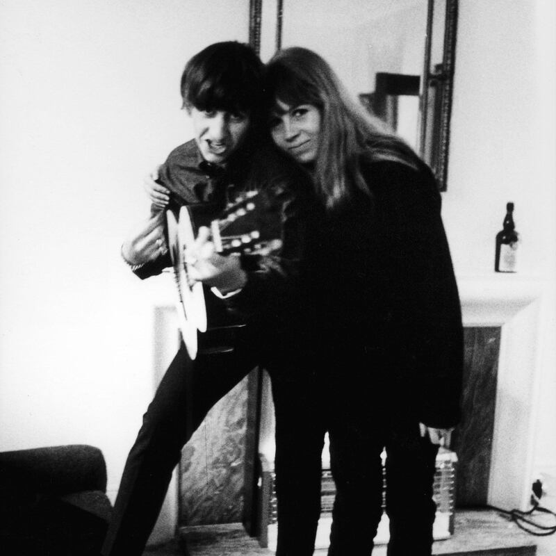 Ringo Starr and Astrid Kirchherr. Photograph: Max Scheler/K&K/Redferns)
