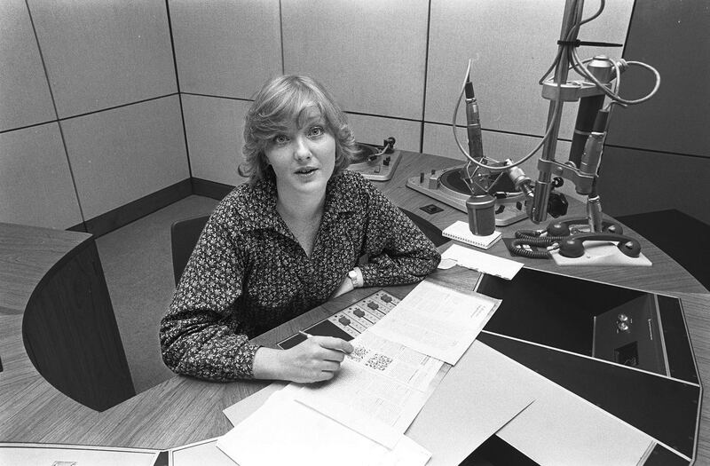 Marian Finucane in the RTÉ radio studios in January 1980. Photograph: Pat Langan/The Irish Times