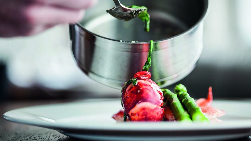 Lobster fished from the water surrounding the island