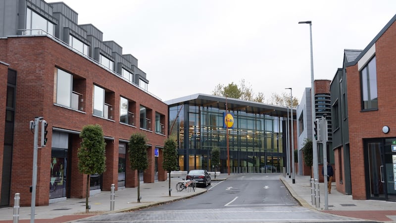 Castleknock Village, Dublin is now home to a substantial Lidl supermarket. Photograph: Dara MacDónaill/The Irish Times