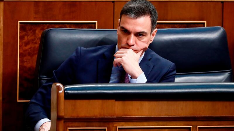 Spain’s prime minister Pedro Sánchez. Photograph: Mariscal/AFP via Getty Images
