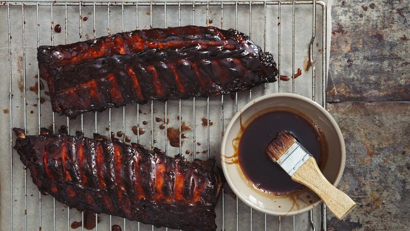 Finger-licking good: John Relihan’s smoked baby back ribs