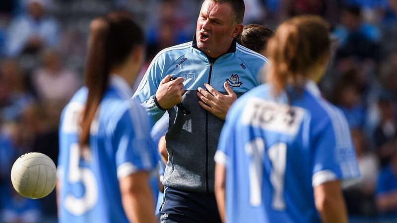 Dublin manager Mick Bohan. Photograph: Piaras Ó Mídheach/Sportsfile