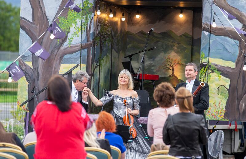 The Rozumovsky Salon Ensemble. Photograph: Tom Honan