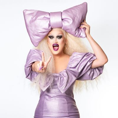 Drag queen Victoria Secret, aka Philip Keogh