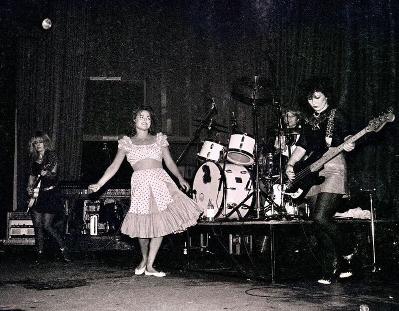 The Go-Gos perform in London in 1981. Photograph: Steve Rapport/Getty