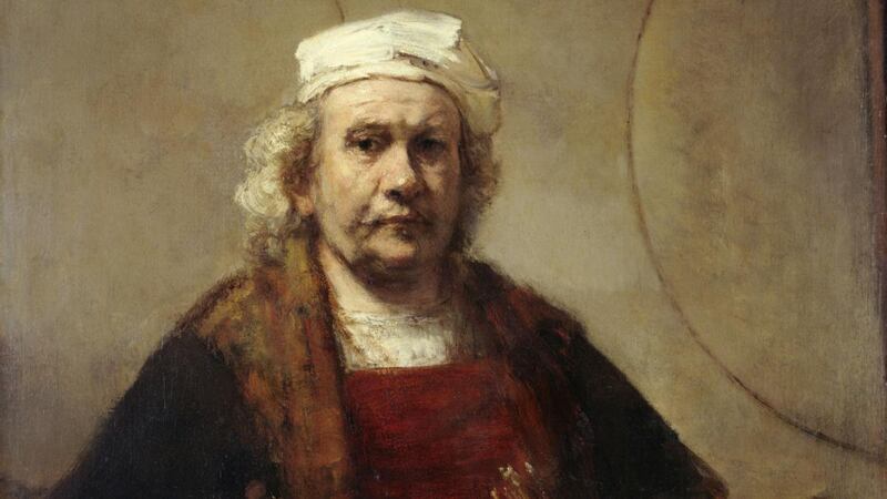 “Self-Portrait “ (c1665) by Rembrandt