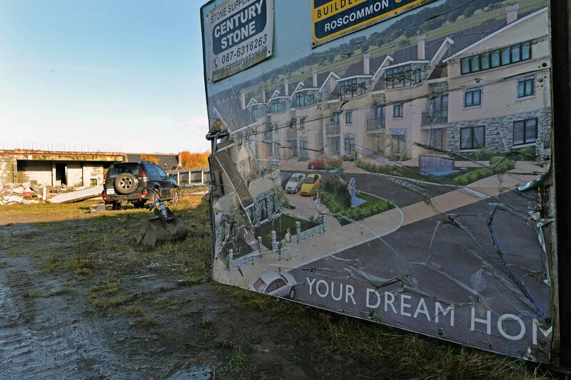 A ghost estate in Athlone in 2013. Photograph: Eric Luke