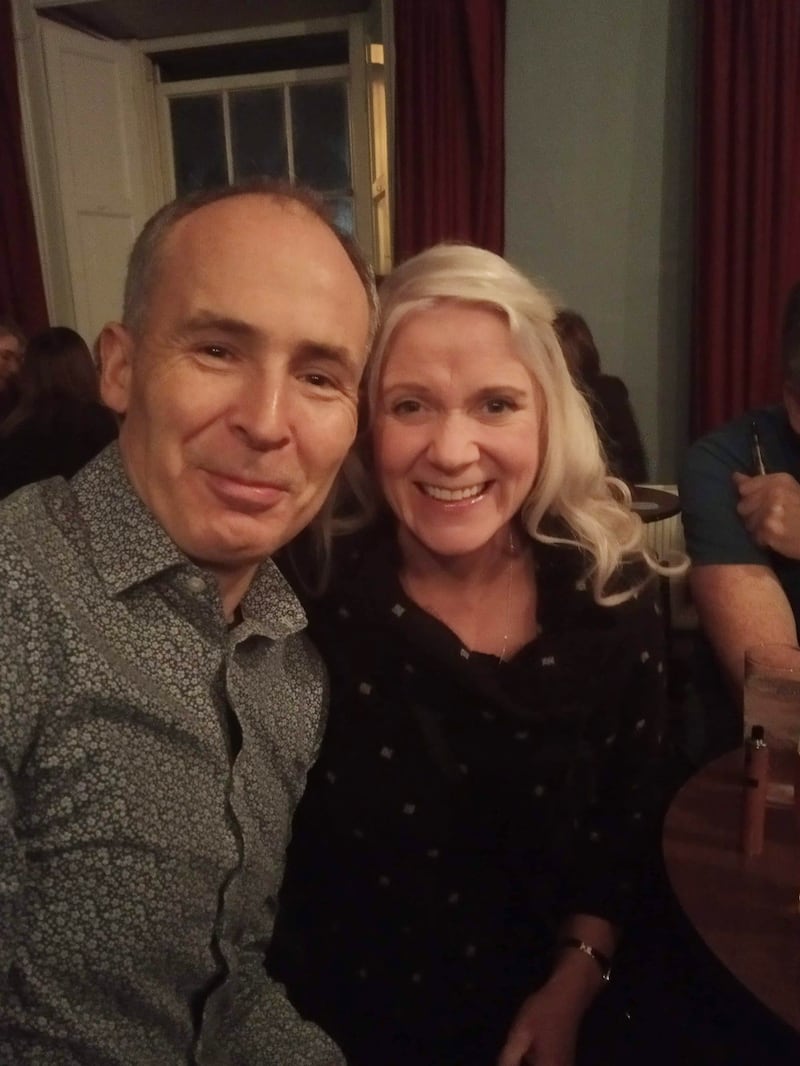 Mark O'Connor with Louise O'Connor. Photograph: Facebook