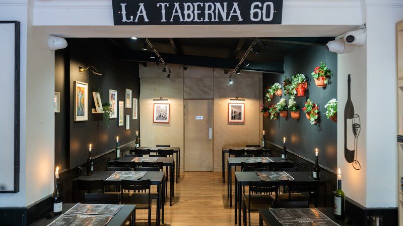 La Taberna 60, a new tapas bar above A Taste of Spain on Camden Street.