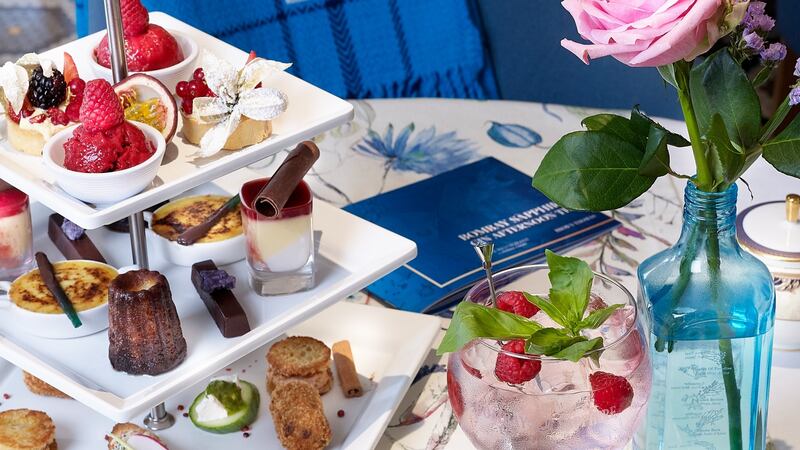 Gin-inspired afternoon tea at The Restaurant.