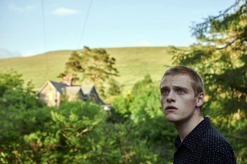 Lewis Gribben in Somewhere Boy. Photograph: Channel 4