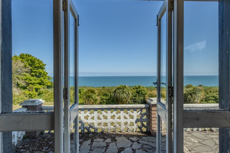 Sea views from inside