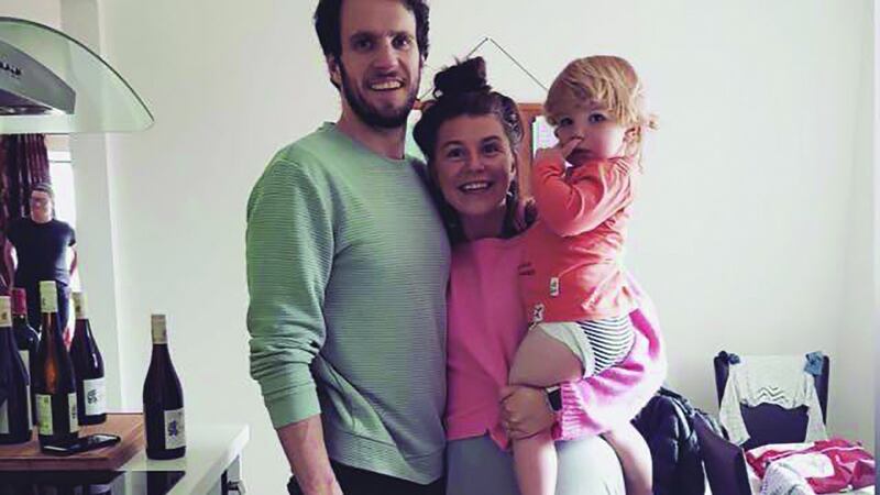 Paddy, Gillian and Finnegan en famillle in France