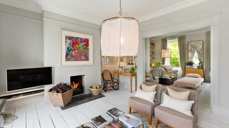 Interiors have a definite Scandi aesthetic