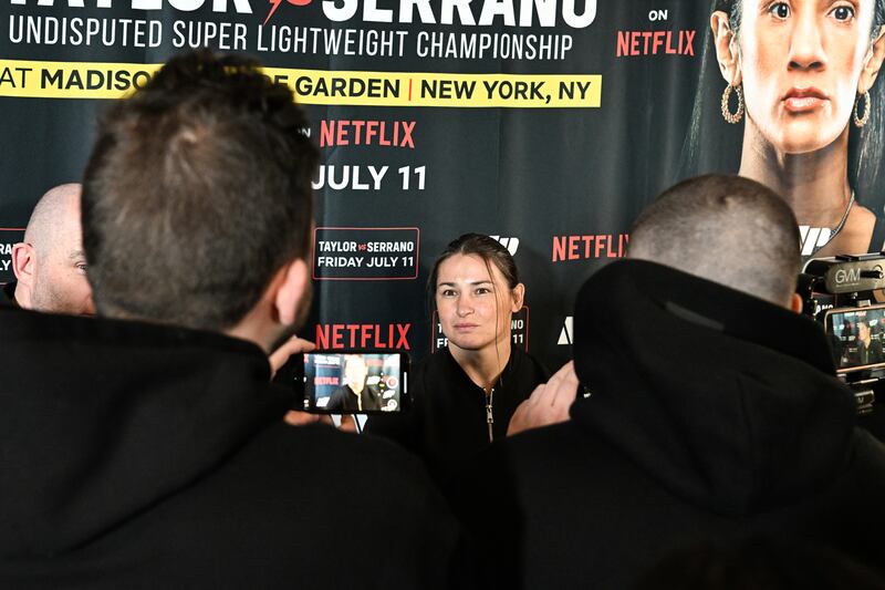 Ireland's Katie Taylor struck gold at the London Olympics in 2012. Photograph: Inpho